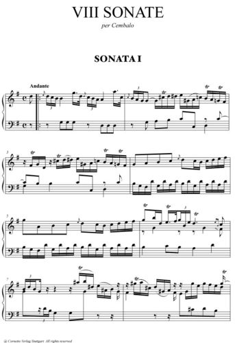 Domenico Alberti: 8 Sonaten