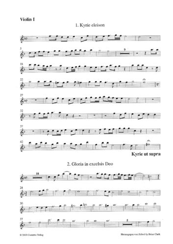 Samuel Capricornus: Missa in F
SATB, 2 Violinen, b.c.