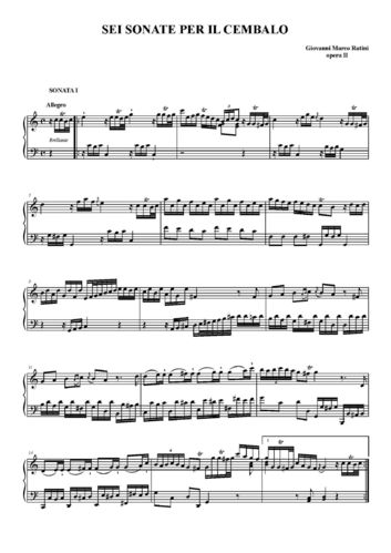 Giovanni Marco Rutini (1725-1795):
6 Sonate op.2