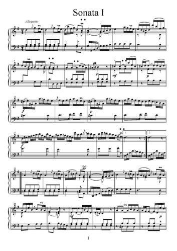 Johann Georg Witthauer
(1751-1802): 6 Sonaten für’s Clavier
