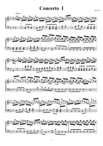 Tomaso Albinoni (1671-1751):
Concerti per orchestra op.10