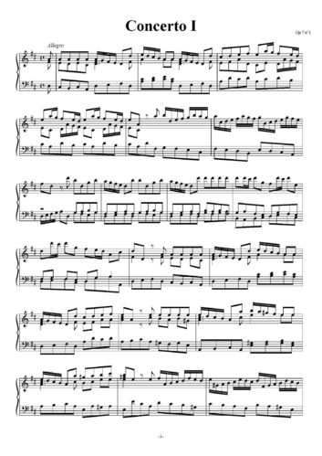 Tomaso Albinoni (1671-1751):
Concerti per orchestra op.7