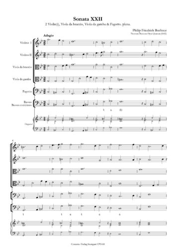 Philip Friedrich Buchner: Sonate 22-24